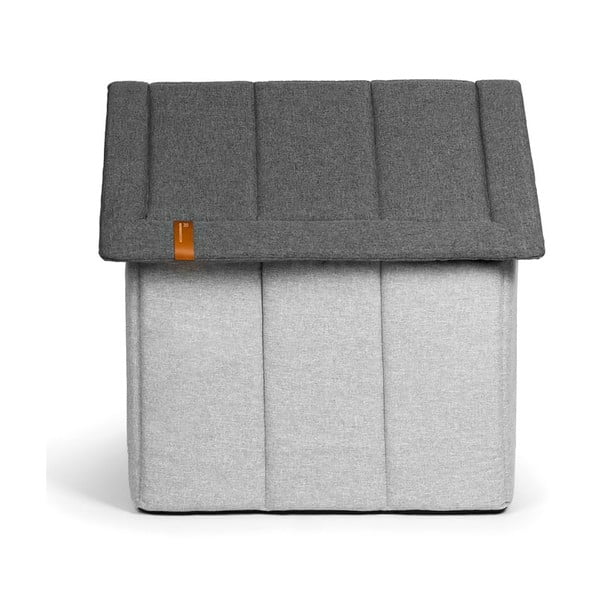 Šviesiai pilka šunų būda 44x45 cm Home - Rexproduct-image-2