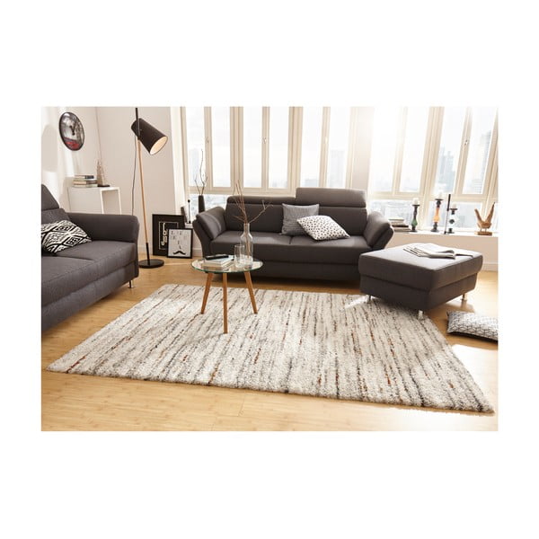Pilkos ir kreminės spalvos kilimas Mint Rugs Delight, 200 x 290 cm-image-1