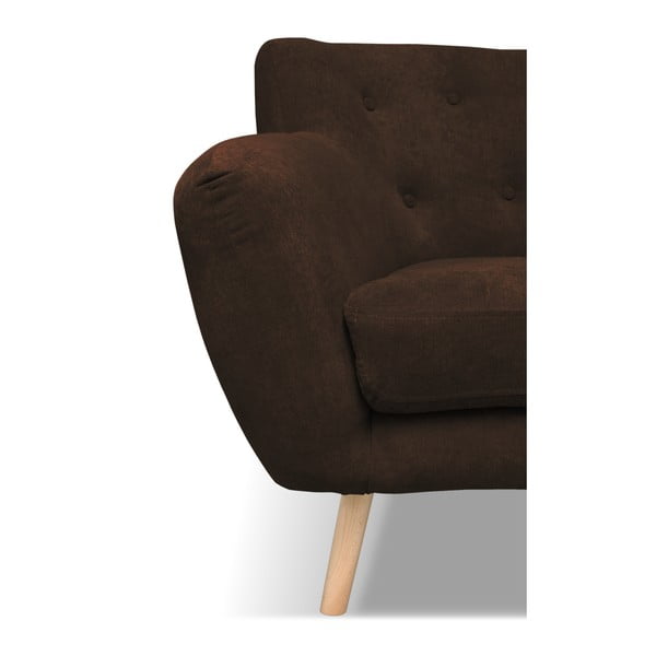 Rudos spalvos sofa Cosmopolitan design London, 162 cm-image-3