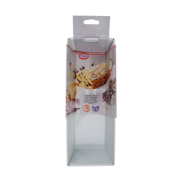 Nerūdijančio plieno forma keksui Dr. Oetker White Christmas Baking, 35,5 x 12 cm-image-2