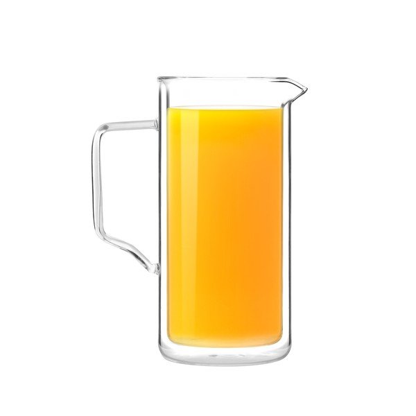 Dvigubų sienelių ąsotis iš borosilikatinio stiklo Vialli Design, 1 l-image-3