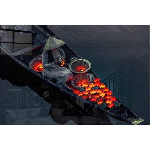 Paveikslas ant stiklo 100x70 cm China - Wallity