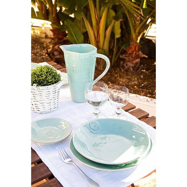 Turkio spalvos akmens masės konditerinė lėkštė Costa Nova Nova, ⌀ 16 cm-image-1