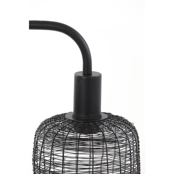 Juoda stalinė lempa (aukštis 58 cm) Lekang - Light & Living-image-2