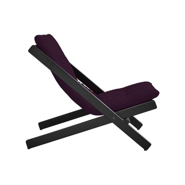 "Karup Boogie" sulankstomoji kėdė juoda / violetinė slyva-image-1
