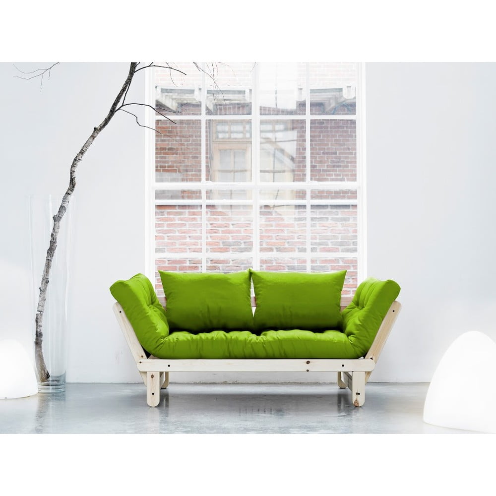 Sofa lova "Karup Beat Natural/Lime
