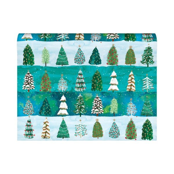 Dovanų pakavimas 5 vnt. su Kalėdų motyvu 69,5x48,5 cm Wild Winter Forest – Roger la Borde-image-1