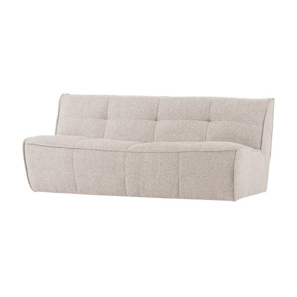 Smėlio spalvos sofa iš boucle 204 cm Cluster – vtwonen-image-2