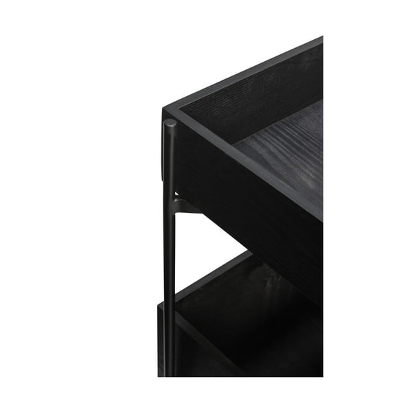 Uosio medienos vežimėlis ant ratukų 42x37 cm Fresh - Hübsch-image-2