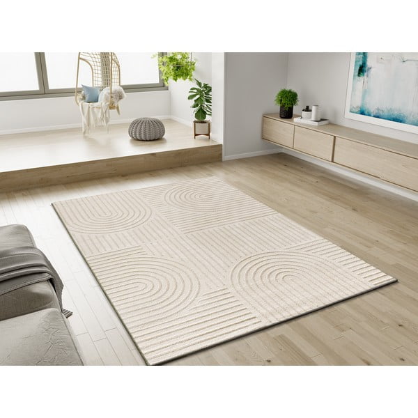 Kilimas kreminės spalvos 80x150 cm Zen – Universal-image-1