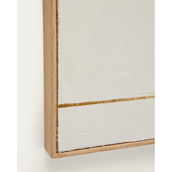 Paveikslas tapyba rankomis (tapyba) su rėmeliu/tapyba ant drobės 80x100 cm Salin – Kave Home-image-3