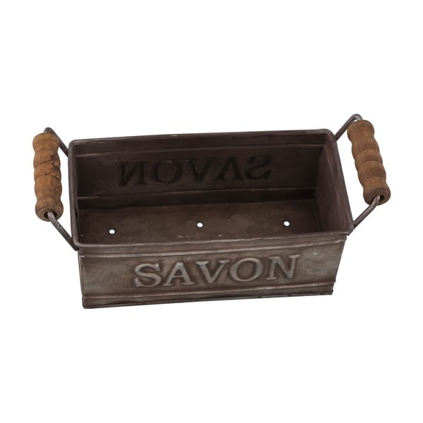 Tamsiai pilkas metalinis muilo dozatorius - Antic Line-image-2