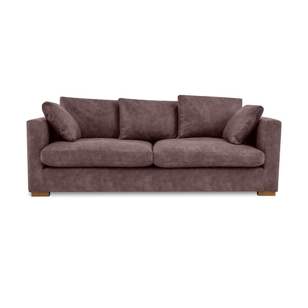 Sofa tamsiai rudos spalvos 220 cm Comfy – Scandic