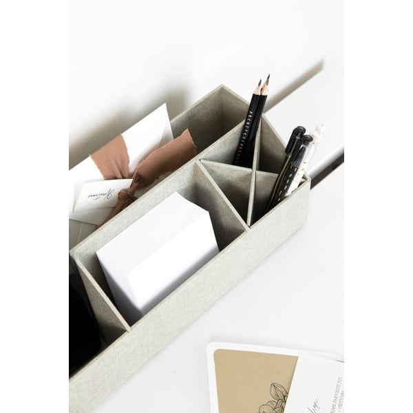 Iš kartono biuro organizatorius kanceliarinėms prekėms Elisa Canvas Paper Laminate – Bigso-image-2