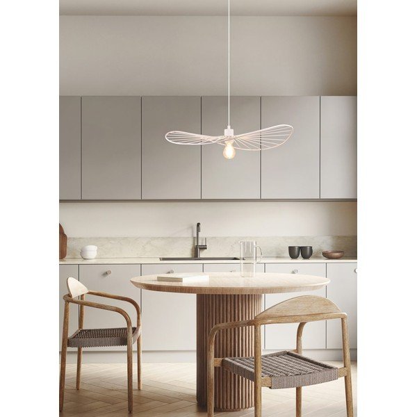 Kabantis šviestuvas baltos spalvos ø 60 cm Chapeau – Reality-image-1