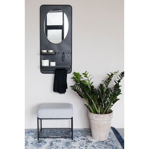 Šviesiai pilkos spalvos pufas Milou – White Label-image-3