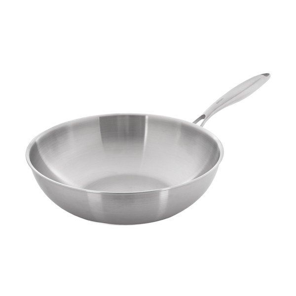 Wok keptuvė iš nerūdijančio plieno ø 30 cm Steela – Orion-image-2