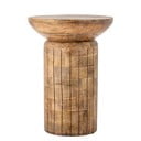 Iš mango masyvo apvalios formos šoninis stalas ø 30 cm Yasme – Bloomingville