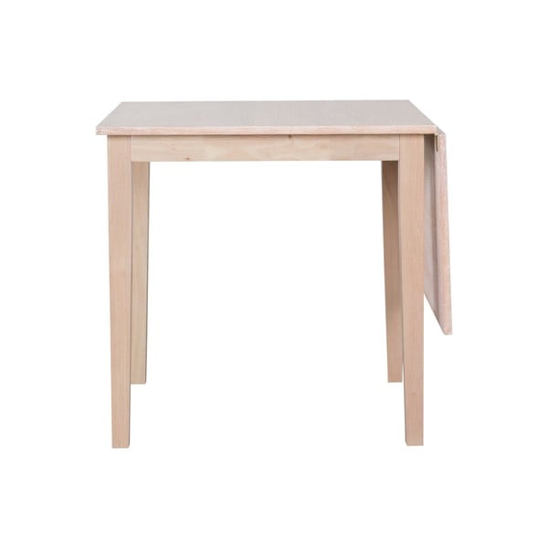 Sulankstomas valgomojo stalas iš ąžuolo medienos 75x75 cm Salford - Canett