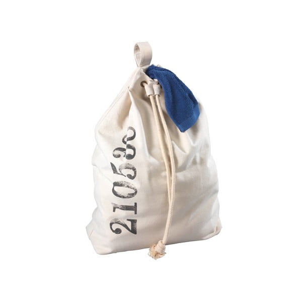 Smėlio spalvos "Wenko Sailor" pakabinamas skalbinių krepšys, 50 l