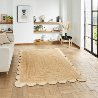 Iš džiuto kilimas natūralios spalvos 120x170 cm Savannah Jute – Think Rugs