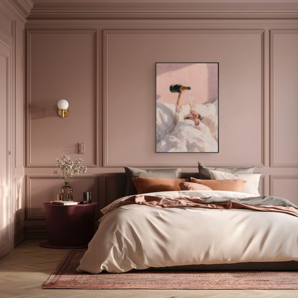 Spausdintas paveikslas su rėmeliu/tapyba ant drobės 70x100 cm Lazy Sunday – Styler-image-2