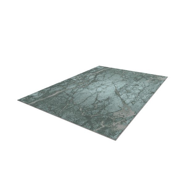 Pilkos spalvos/žalsvai mėlynos spalvos kilimas 133x190 cm Damar – FD-image-4