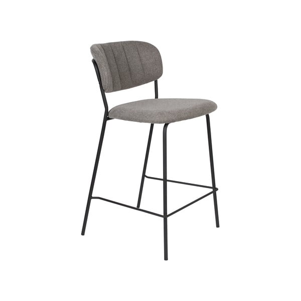 Pilkos baro kėdės komplekte 2 vnt 89 cm Jolien – White Label