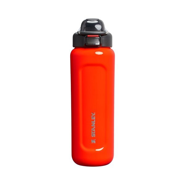 Oranžinės spalvos iš nerūdijančio plieno butelis Kelioninis buteliukas 700 ml Wellspring Bottle Blaze Orange – Stanley