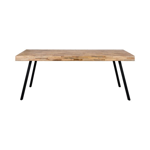 Iš tikmedžio masyvo valgomojo stalas 90x200 cm Suri – White Label