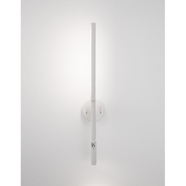 Matinės baltos spalvos iš aliuminio sieninė lempa LED su sulankstoma konstrukcija Handy – Nova Luce-image-2