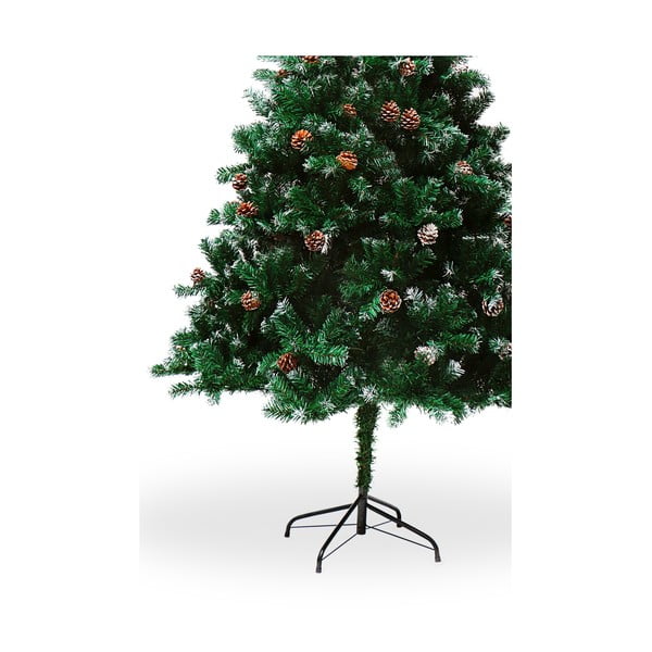 Dirbtinė eglutė su pušų spurgomis, aukštis 1,8 m-image-2