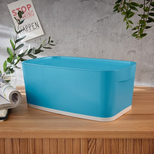 Mėlyna nešiojama dėžutė su dangčiu MyBox - Leitz-image-3