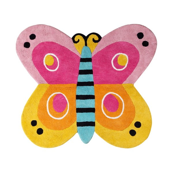 Vaikiškas kilimas 80x90 cm Butterfly – Premier Housewares