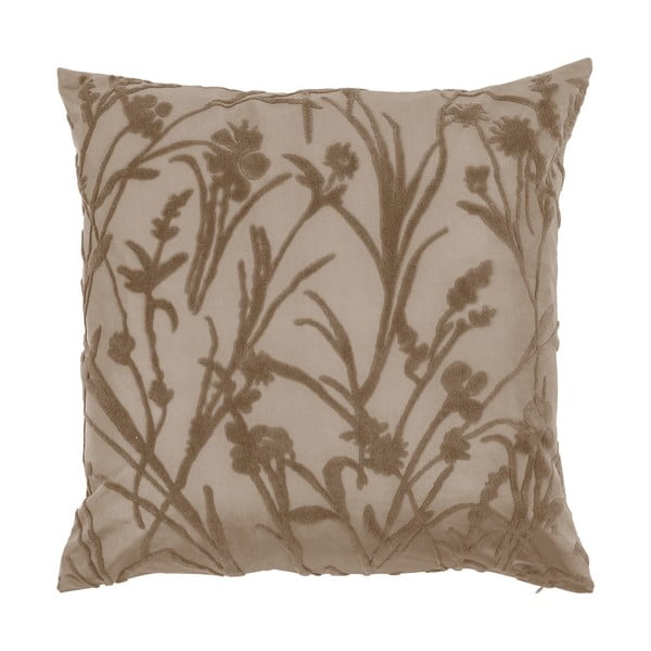Šviesiai rudos spalvos dekoratyvinė pagalvė Tiseco Home Studio Iris, 45 x 45 cm