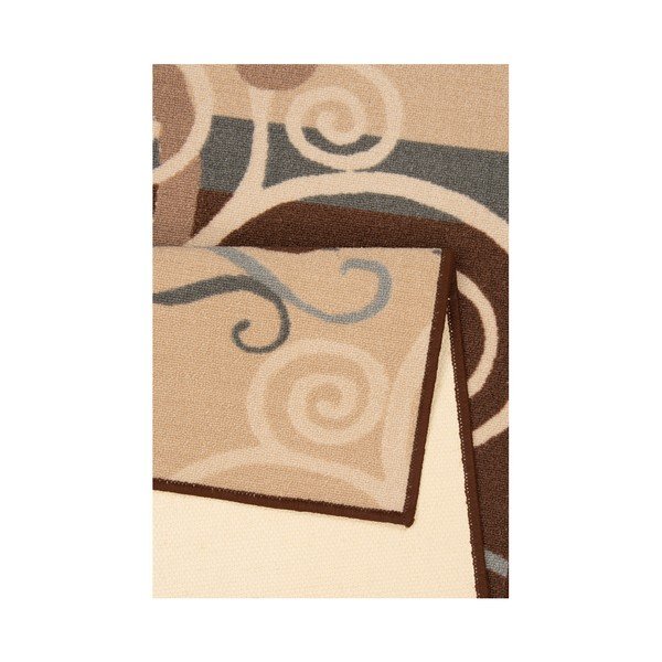Rudos spalvos kilimas Zala Living Vibe Coffee Ornament, 67 x 180 cm-image-2