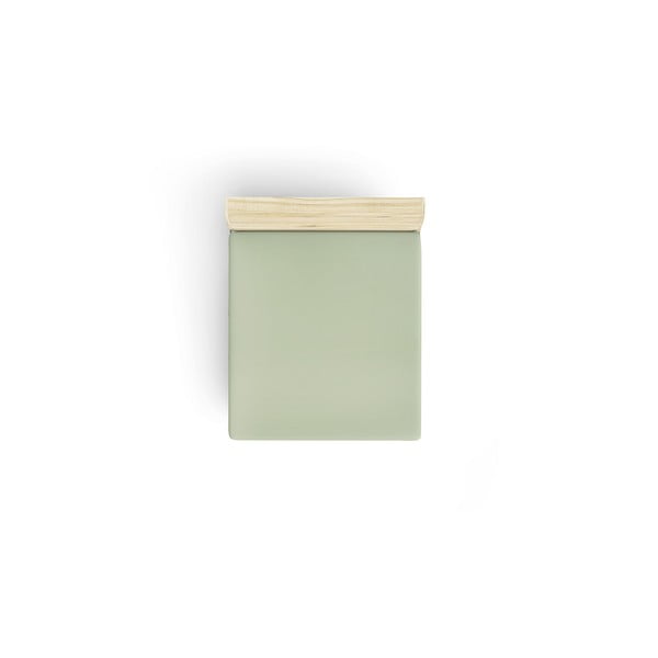 Žalias medvilninis ištempiamas lapas 140x190 cm - Mijolnir