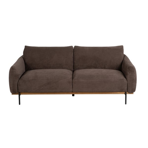 Sofa rudos spalvos 210 cm Marron – Ixia