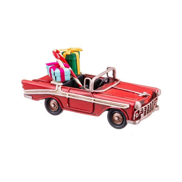 Iš metalo kalėdinė statulėlė (aukštis 5 cm) Car – Casa Selección