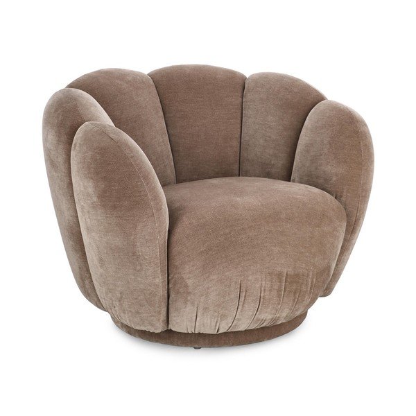 Taupe spalvos krėslas Tulip – Bizzotto