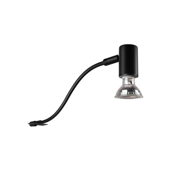 Matinis juodas sieninis šviestuvas (ilgis 34 cm) Giada - Trio-image-4