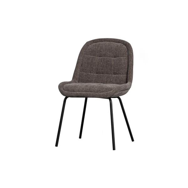 Pilkos spalvos iš aksomo valgomojo kėdės 2 vnt. Crate – WOOOD-image-3