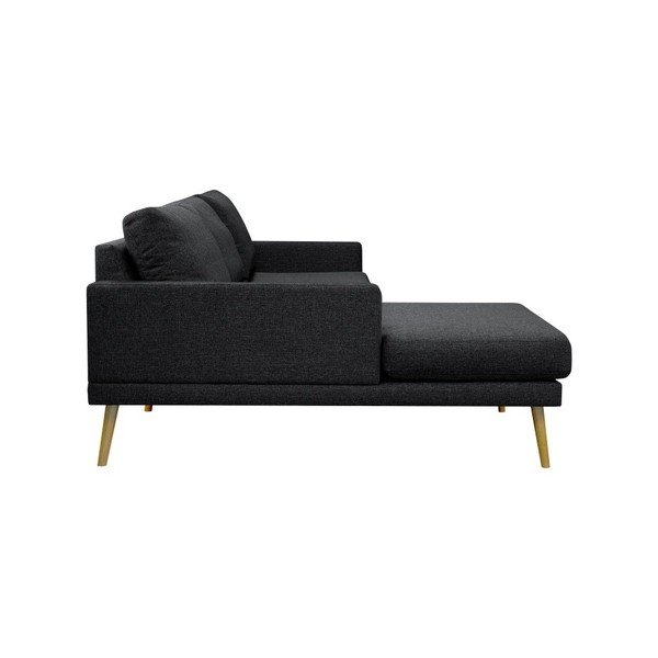 Juoda kampinė sofa "Windsor & Co Sofas", kairysis kampas-image-4