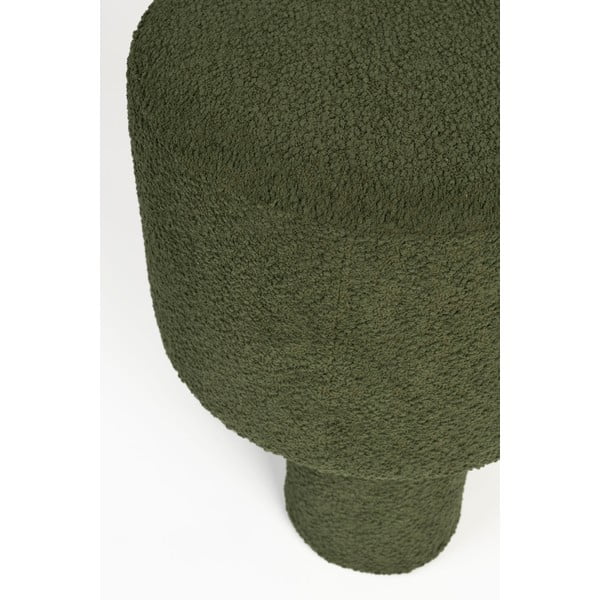 Žalios spalvos iš boucle pufas Marcos – White Label-image-2