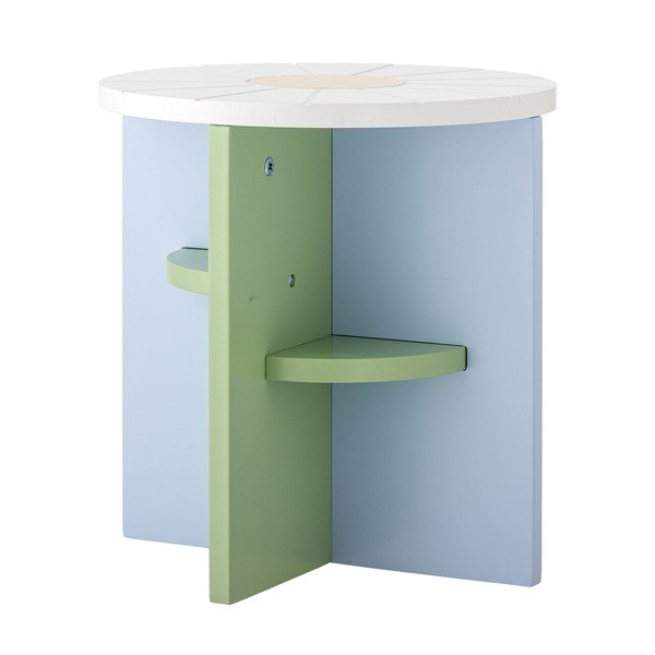 Šviesiai žalios spalvos/šviesiai mėlynos spalvos vaikiška taburetė Latti – Bloomingville Mini