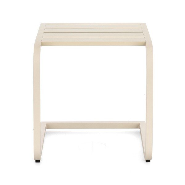 Iš aliuminio sodo šoninis staliukas 40x40 cm Taylor – Bizzotto-image-3