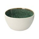 Baltos spalvos/žalios spalvos iš akmens masės mažas dubuo 400 ml Gastro White/Green – Bitz