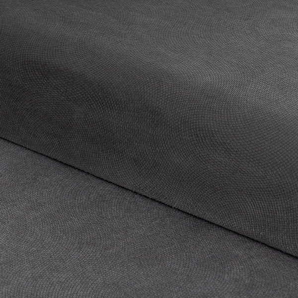 Iš velveto pufas tamsiai pilkos spalvos Estela – Casa Selección-image-1