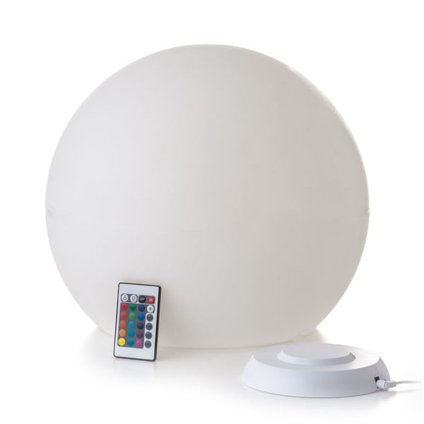 Baltas lauko šviestuvas ø 40 cm Globe - Tomasucci