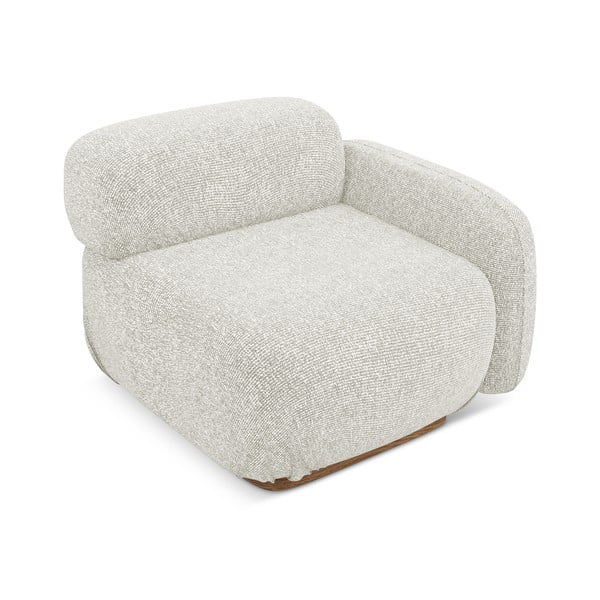 Kreminės spalvos modulinė sofos dalis (su dešiniuoju kampu) Ailani – Makamii-image-2